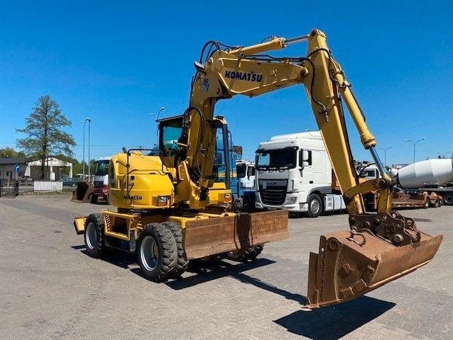2011 Komatsu PW118 MR-8 Wheel Excavator