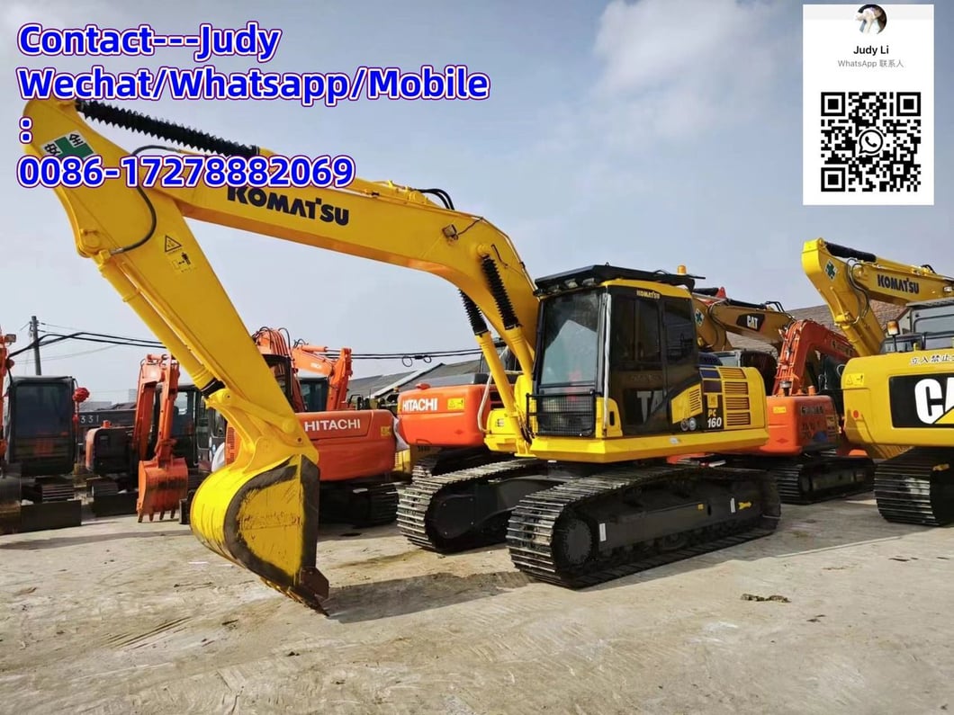 2022 Komatsu PC160 Crawler Excavator