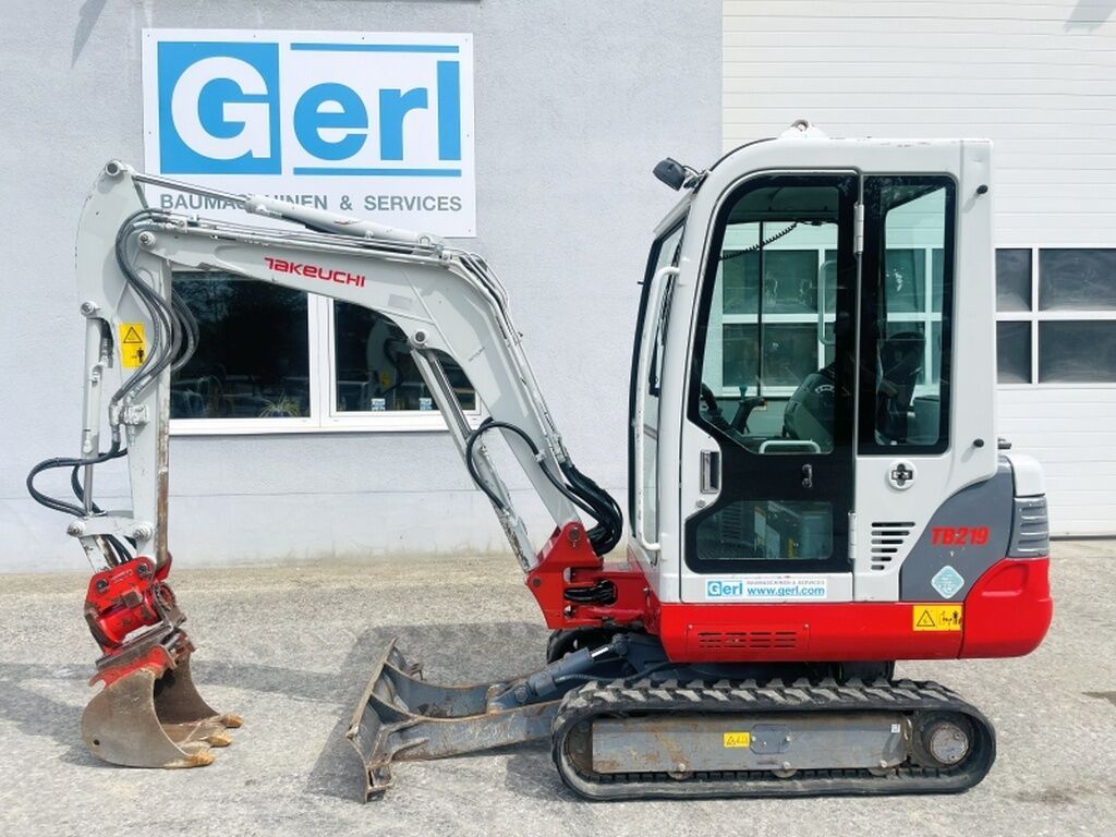 2019 Takeuchi TB219 Mini Excavator