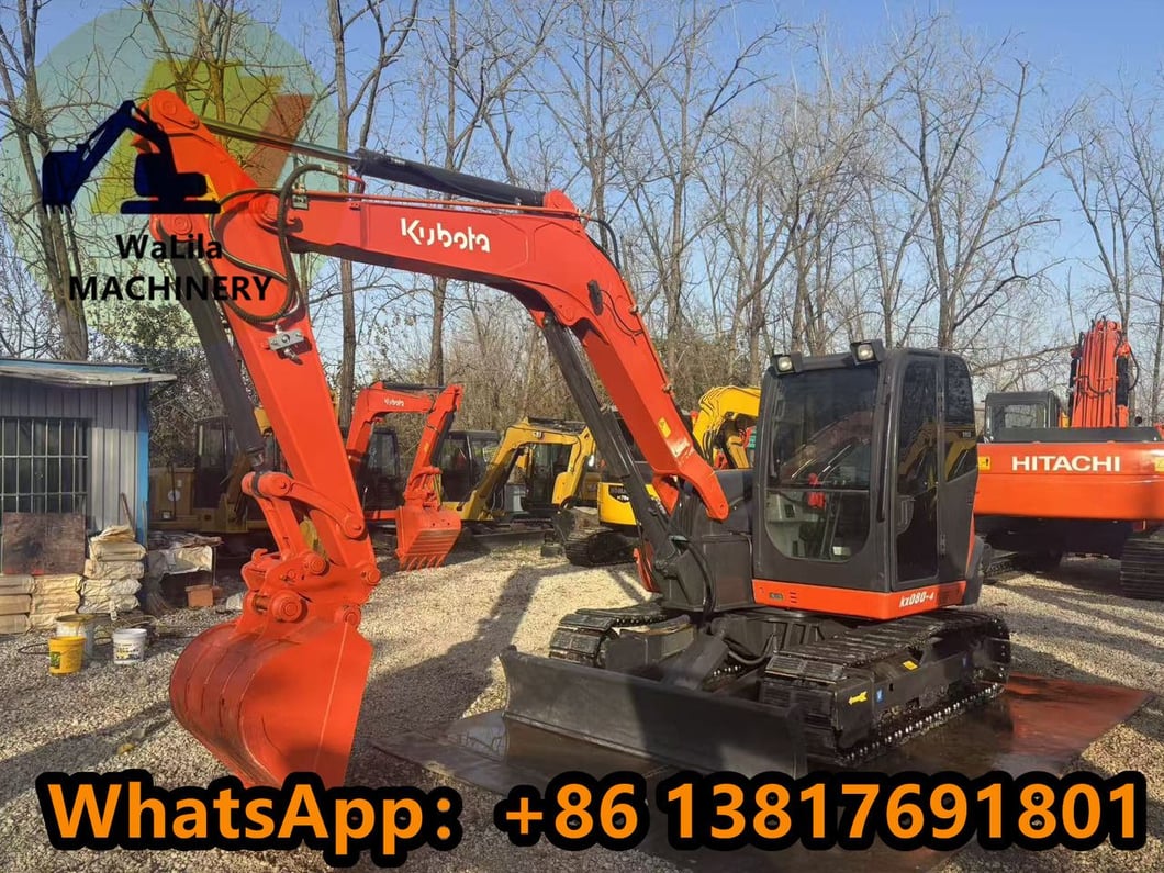 2023 Kubota KX080-4 Mini Excavator