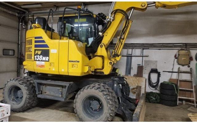 2023 Komatsu PW138MR Wheel Excavator
