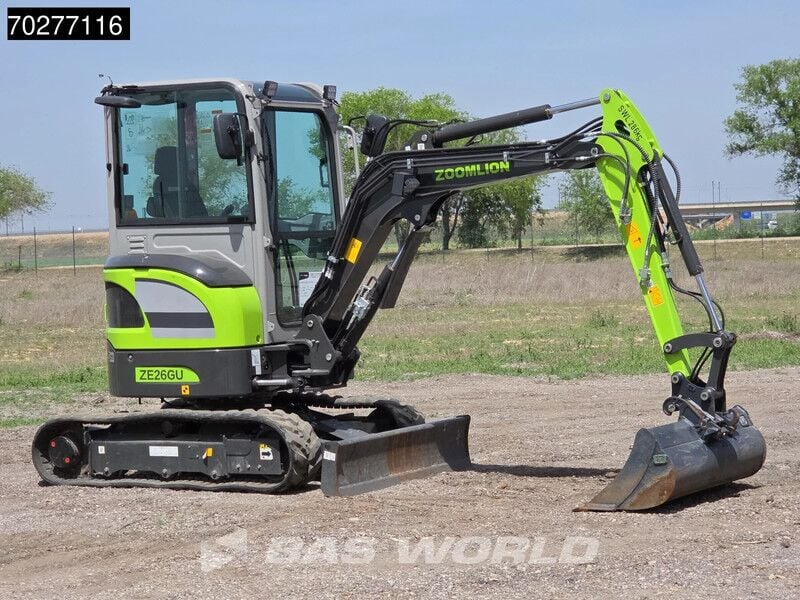 2024 Zoomlion ZE26GU Mini Excavator