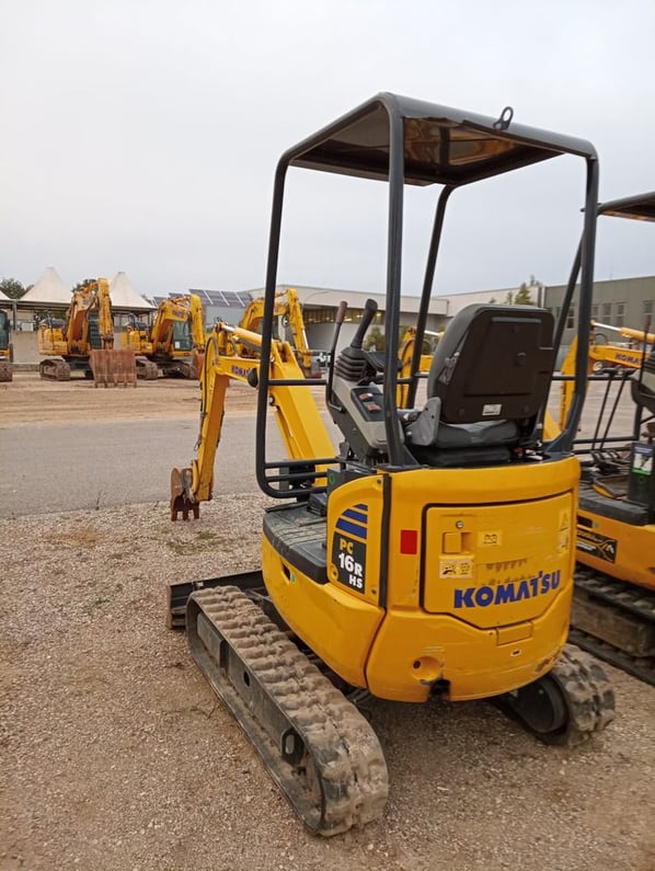 2023 Komatsu PC16R-3HS Mini Excavator