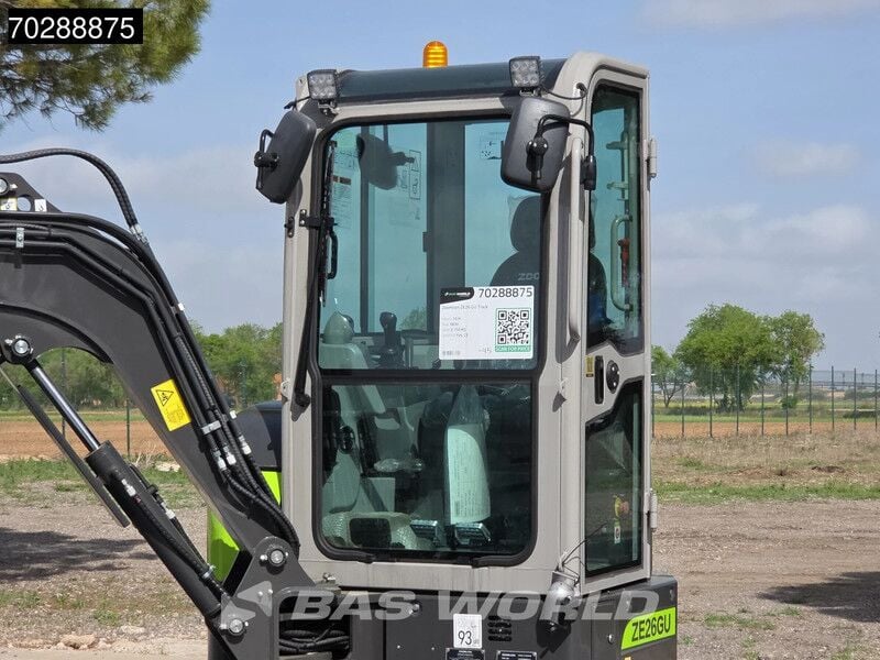 2024 Zoomlion ZE26GU Mini Excavator