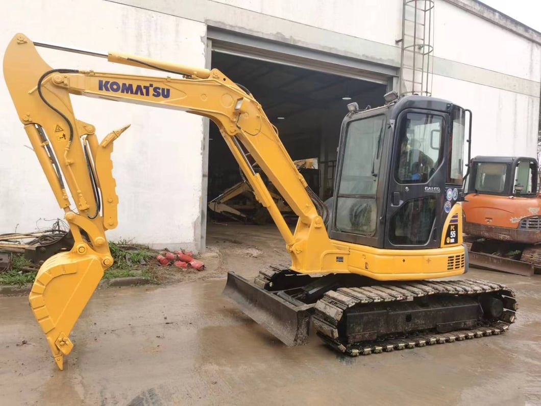 2015 Komatsu PC55MR-2 Mini Excavator