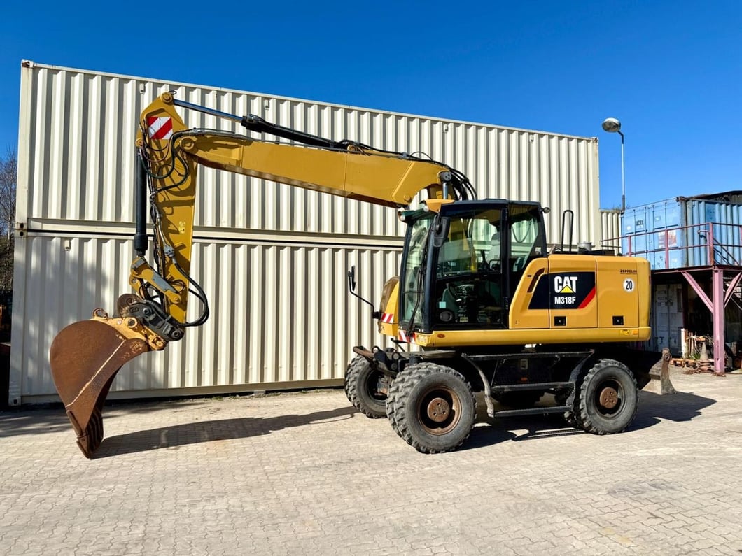 2016 Caterpillar M318F Wheel Excavator