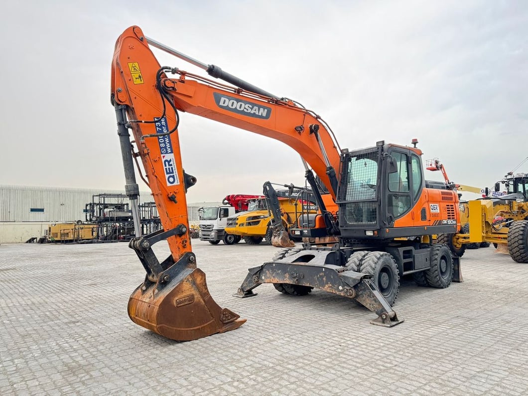 2014 Doosan DX190WA Mobilbagger