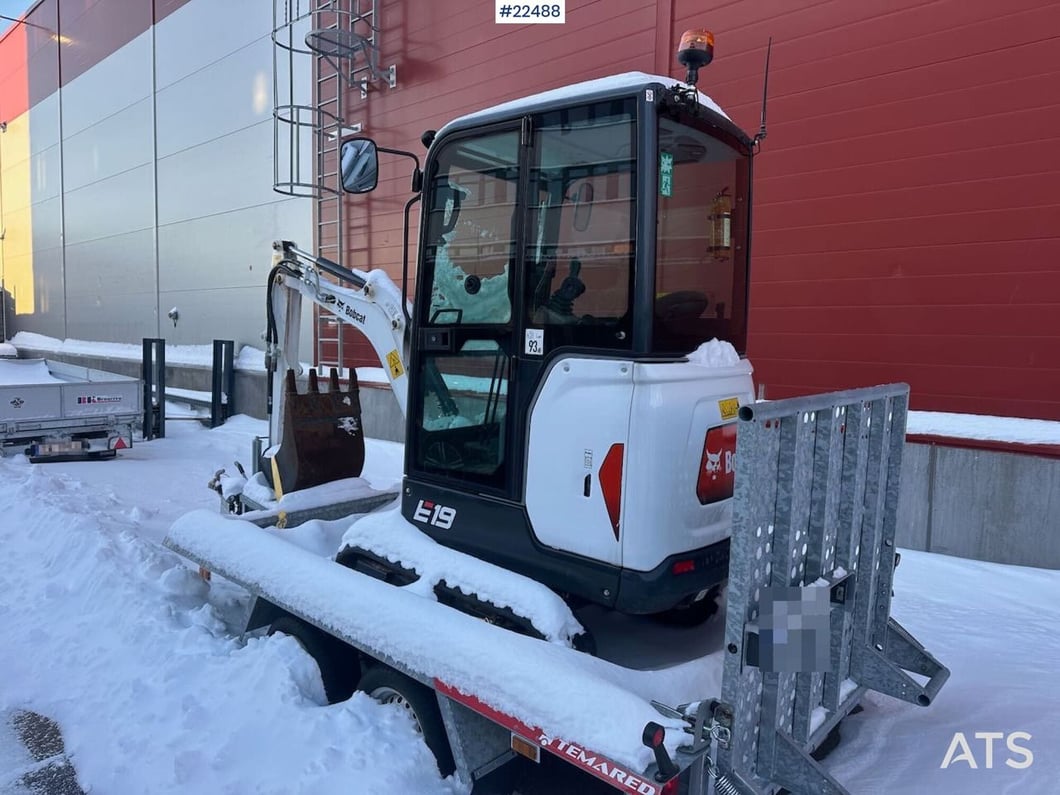 2022 Bobcat E19 Mini Excavator