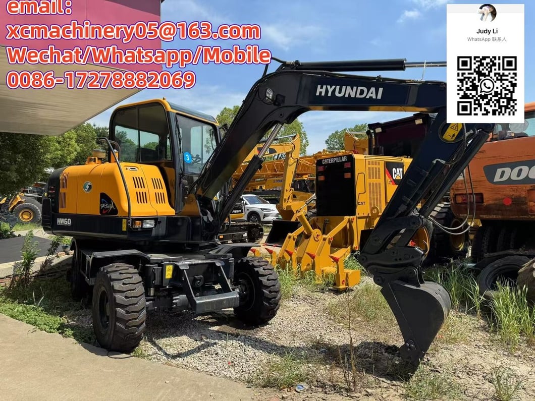 Hyundai R60W Mobilbagger