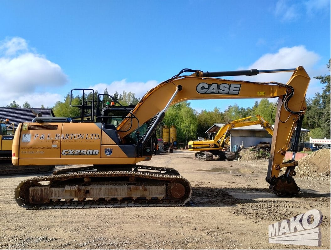 2015 CASE CX250D Crawler Excavator