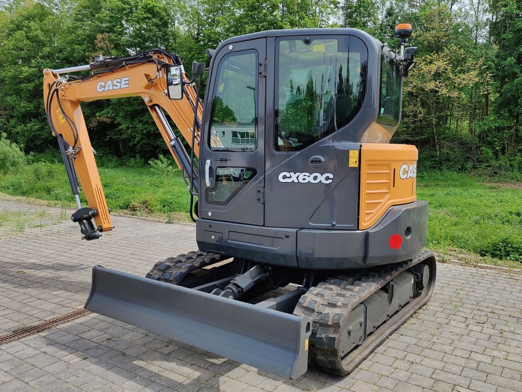 2022 CASE CX60C Mini Excavator