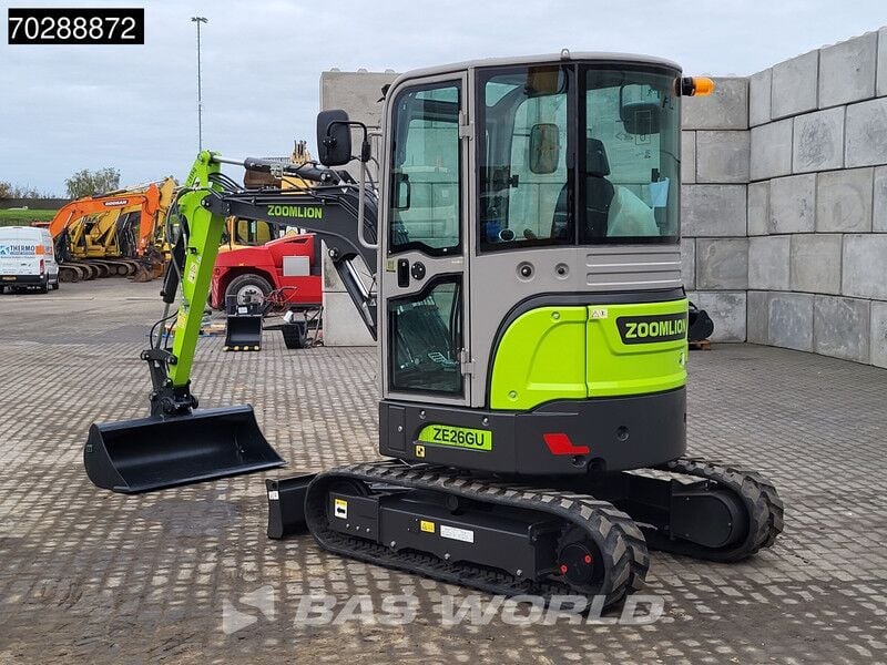 2024 Zoomlion ZE26GU Mini Excavator