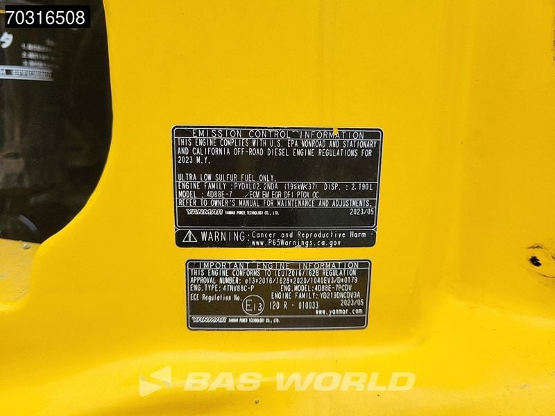 2024 Komatsu PC55MR-5 Mini Excavator