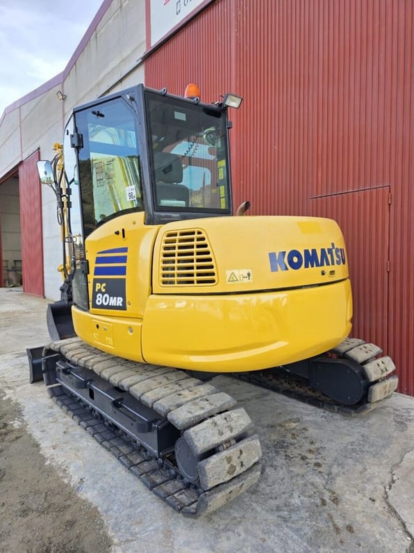 2021 Komatsu PC80MR-5 Mini Excavator