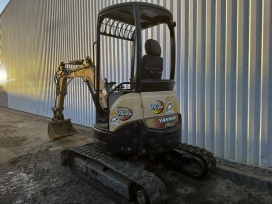 2016 Yanmar VIO25-4 Mini Excavator