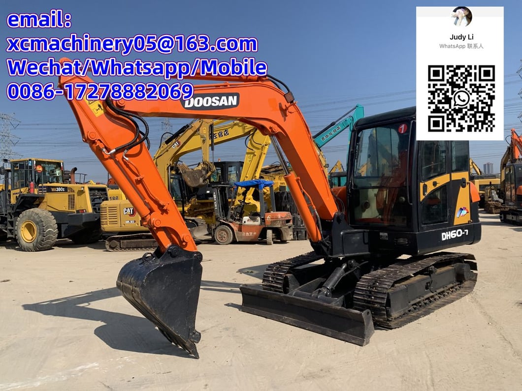 2020 Doosan DX60-7 Mini Excavator