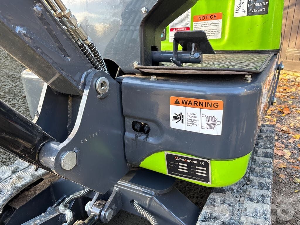 2025 Shanding SD12E Mini Excavator