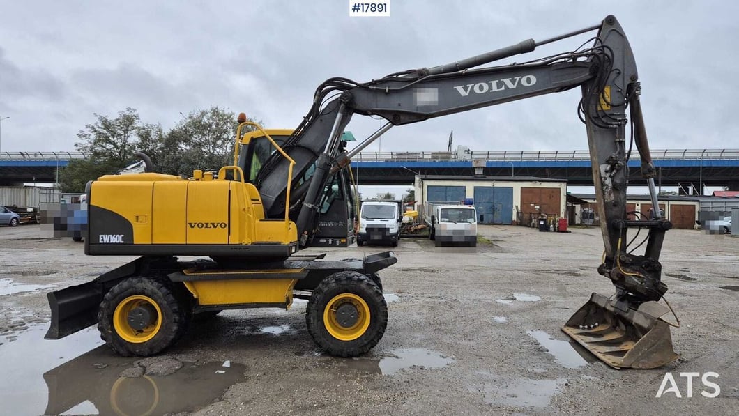 2009 Volvo EW160C Wheel Excavator