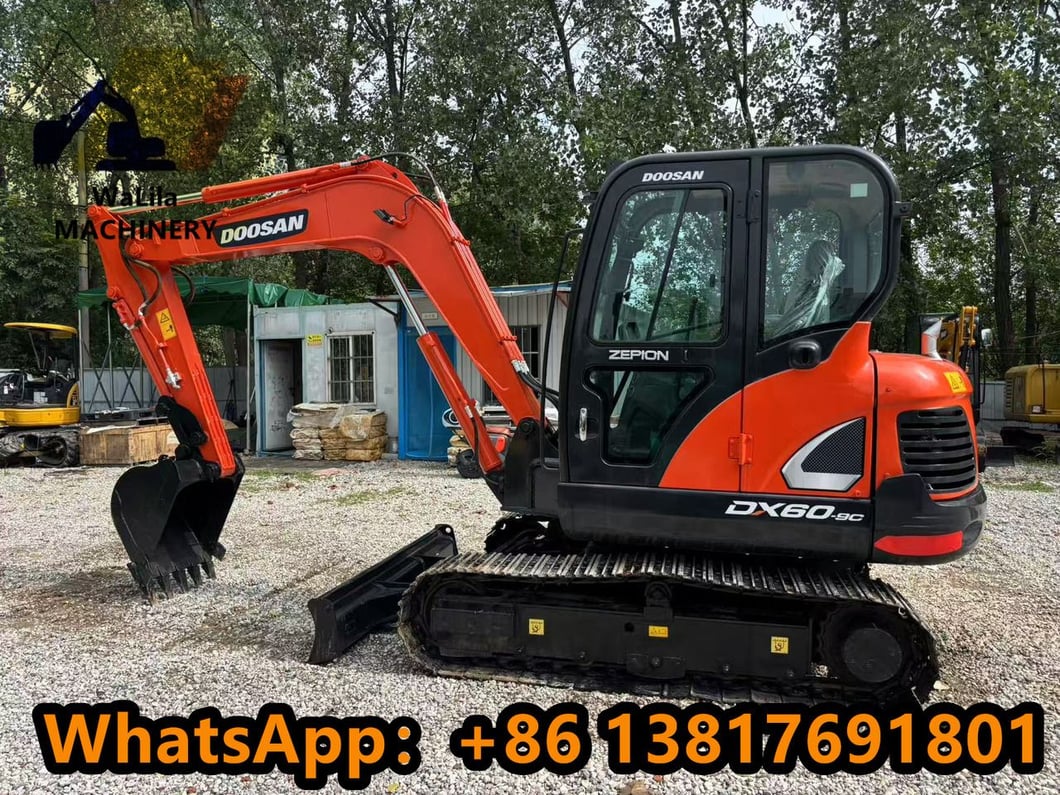 2023 Doosan DX60-9C Mini Excavator