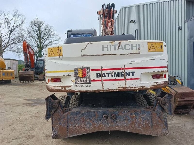 2007 Hitachi ZX180W Wheel Excavator