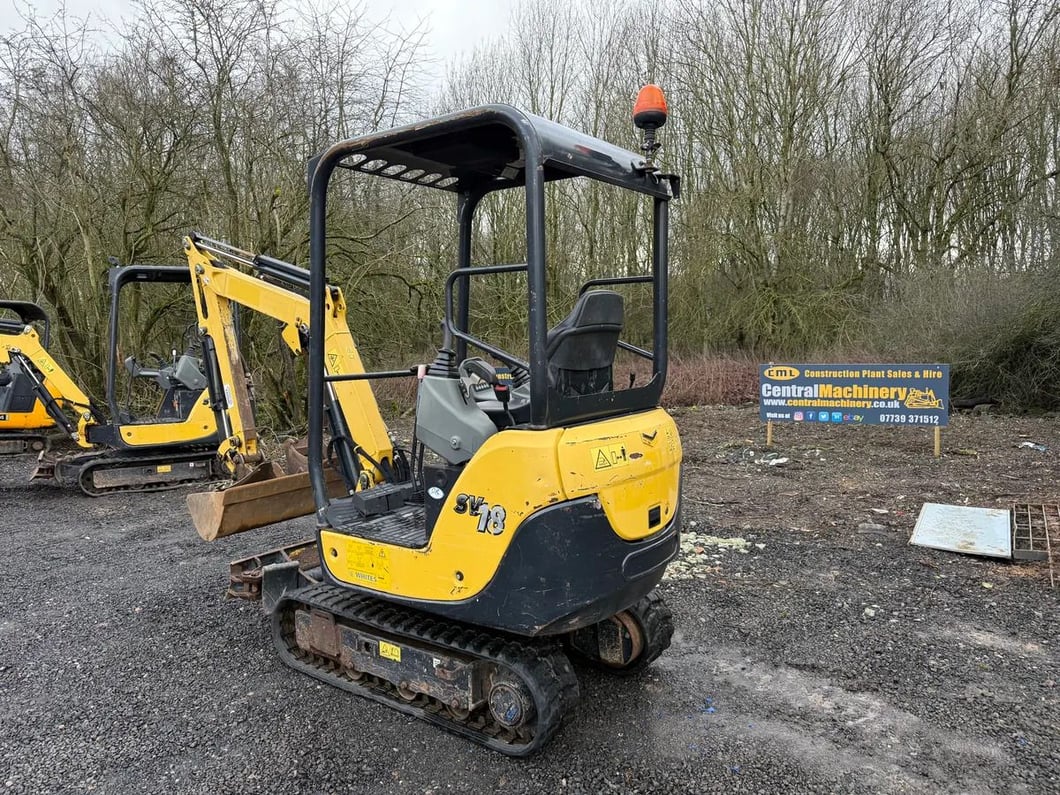 2019 Yanmar SV18 Mini Excavator