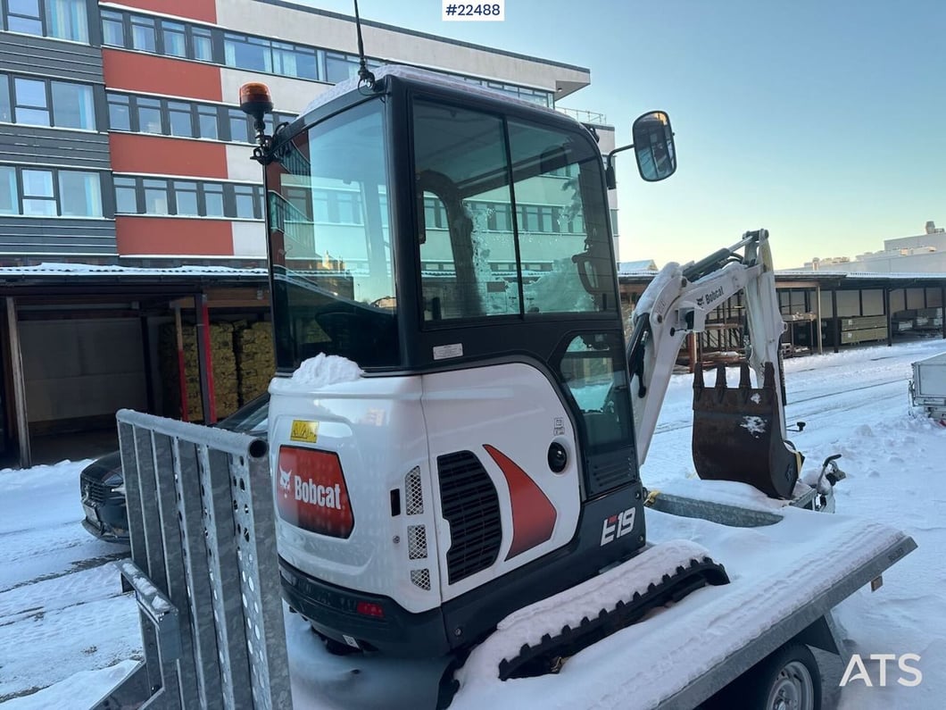 2022 Bobcat E19 Mini Excavator