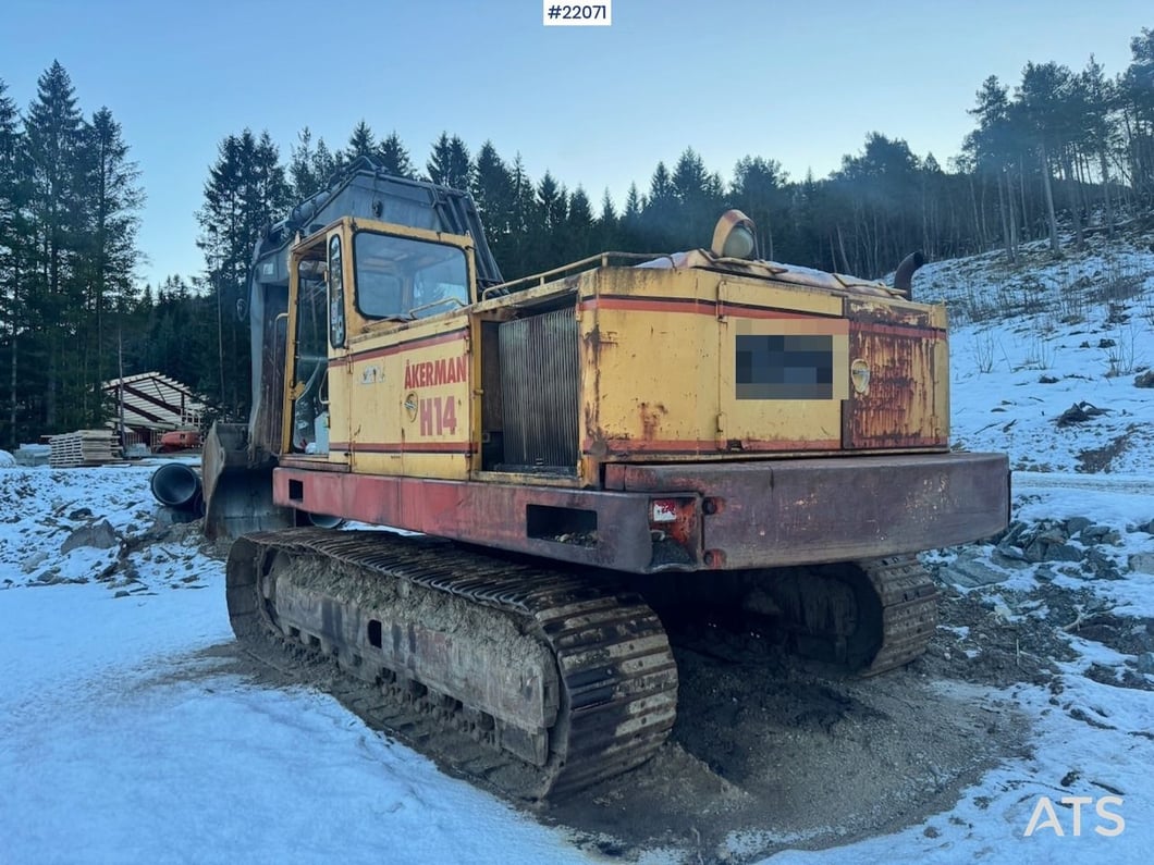 1984 Åkerman H14 Crawler Excavator