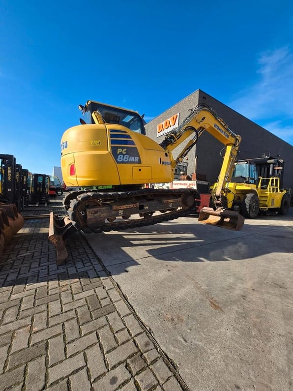 2016 Komatsu PC88MR-10 Mini Excavator