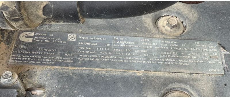 2015 Hyundai R180W-9A Wheel Excavator
