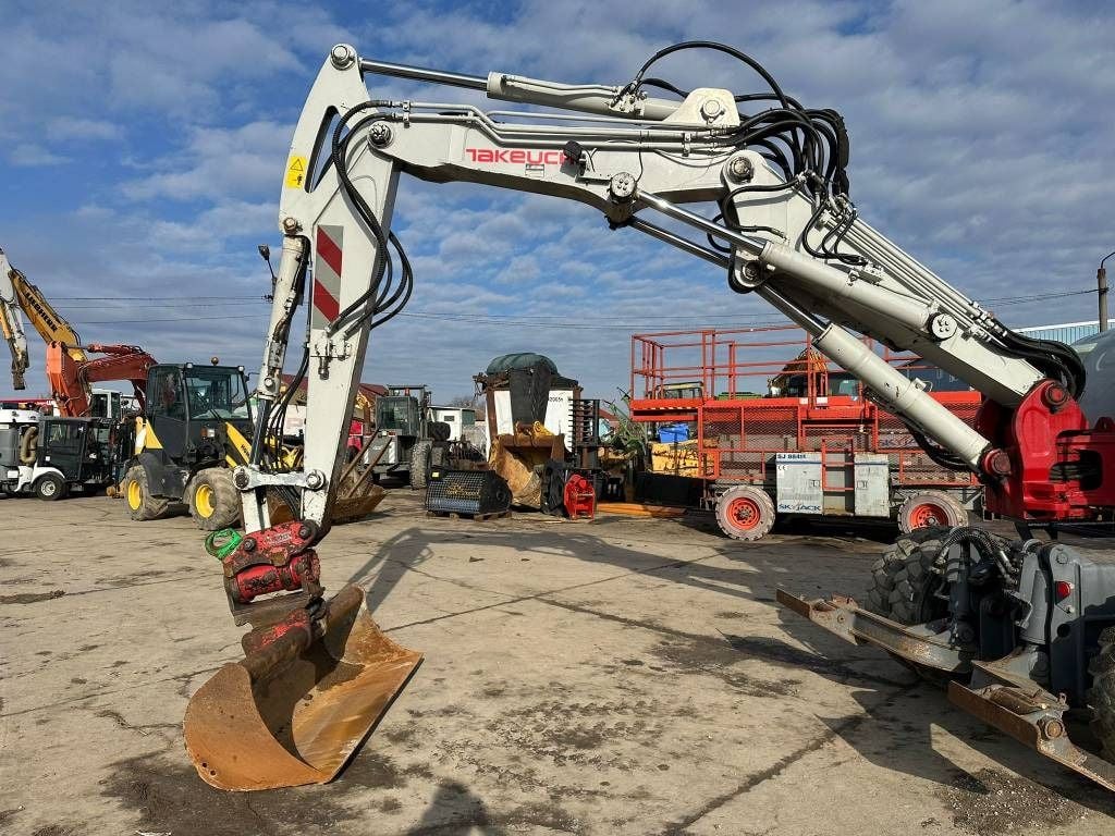 2018 Takeuchi TB295W Wheel Excavator