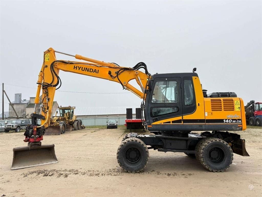 2008 Hyundai R140W-7A Wheel Excavator