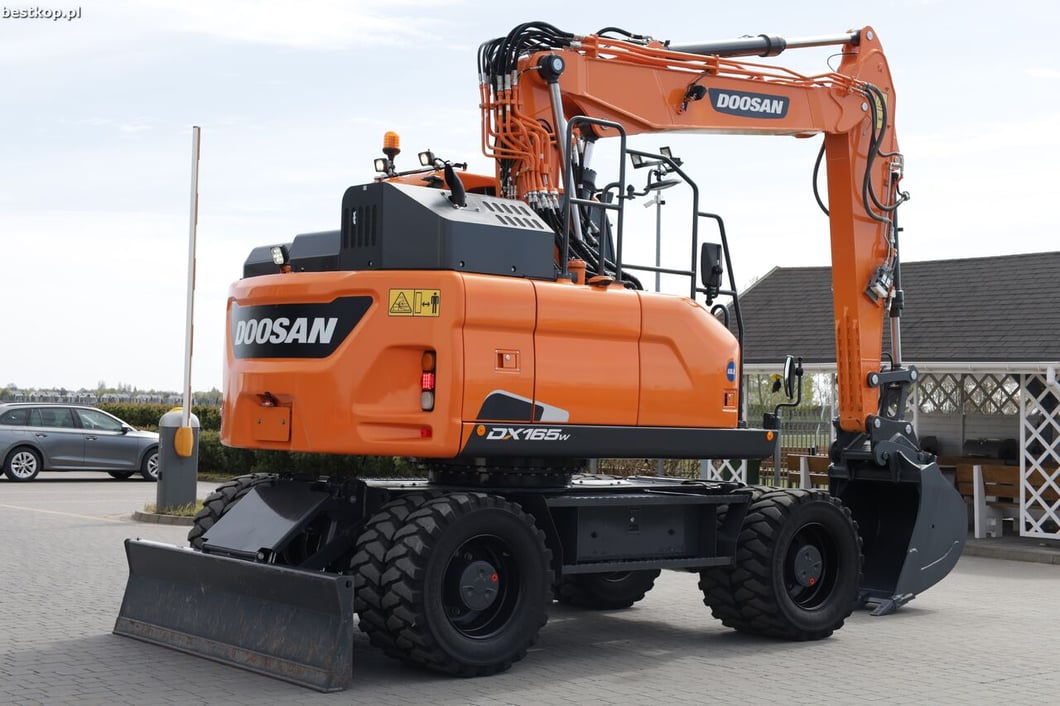 2020 Doosan DX165W-5 Wheel Excavator