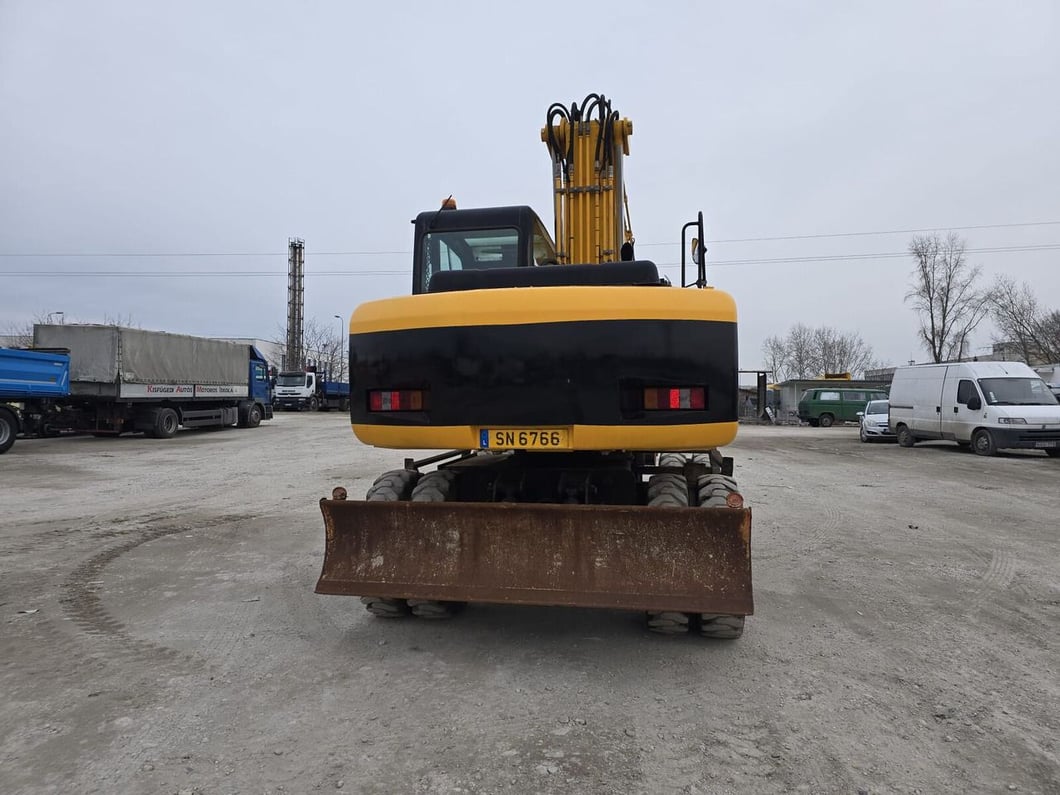 2007 JCB JS145W Wheel Excavator