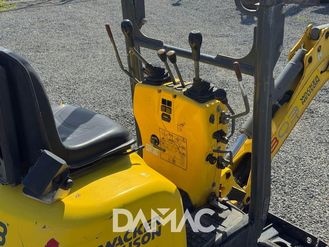 2012 Wacker Neuson 803 Mini Excavator