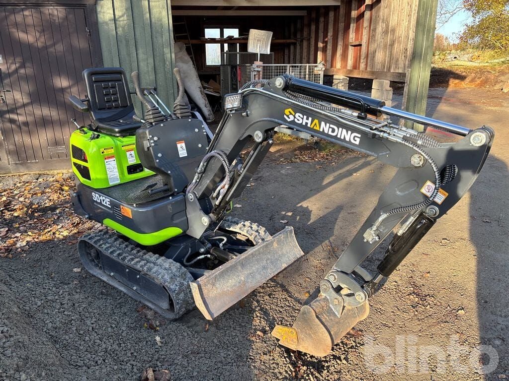 2025 Shanding SD12E Mini Excavator