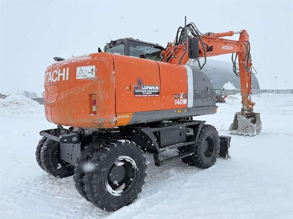 2010 Hitachi ZX140W Wheel Excavator