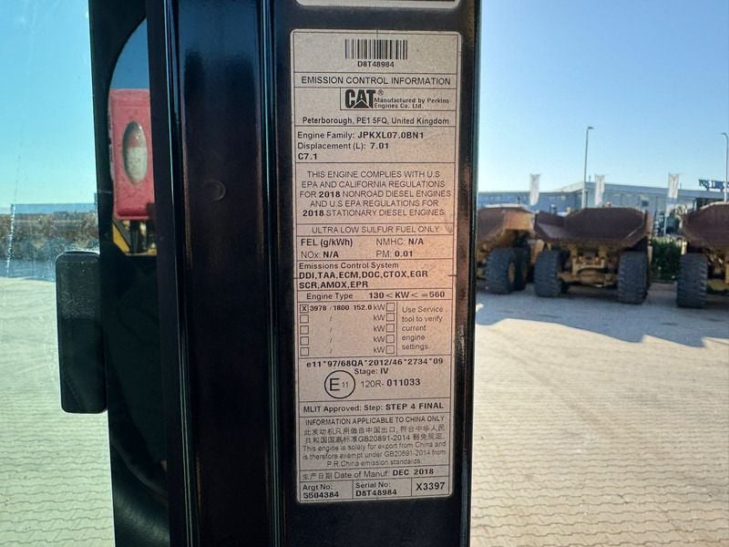 2019 Caterpillar 326FL Crawler Excavator