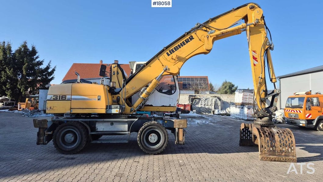 2010 Liebherr A316 LITRONIC Material Handler