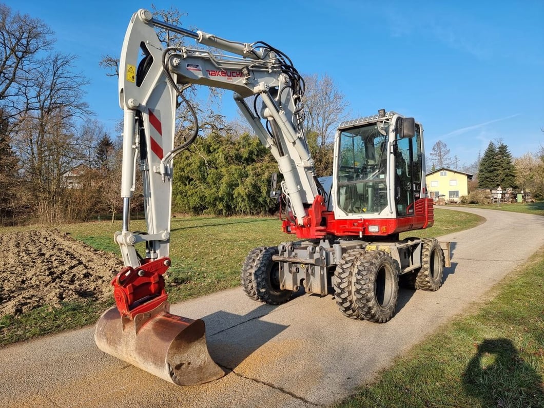 2020 Takeuchi TB295W Wheel Excavator