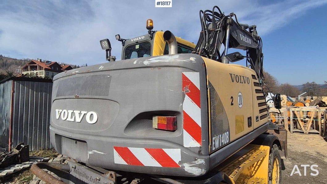 2005 Volvo EW140B Wheel Excavator
