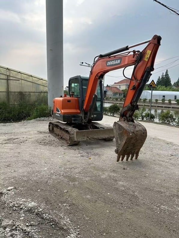 2018 Doosan DX55 Mini Excavator