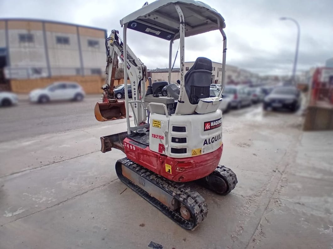 2019 Takeuchi TB215R Mini Excavator