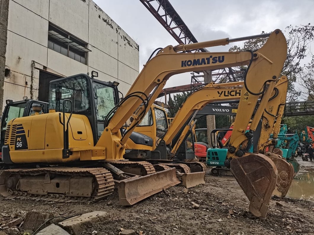 2012 Komatsu PC56-7 Mini Excavator