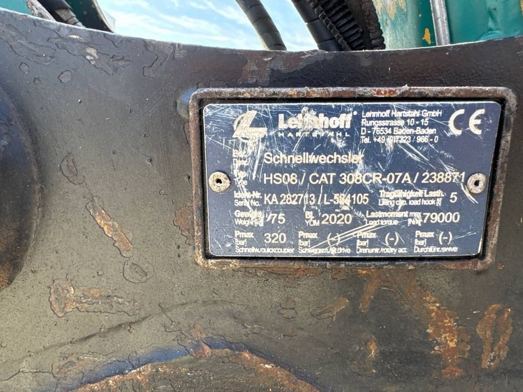 2020 Caterpillar 308C Crawler Excavator