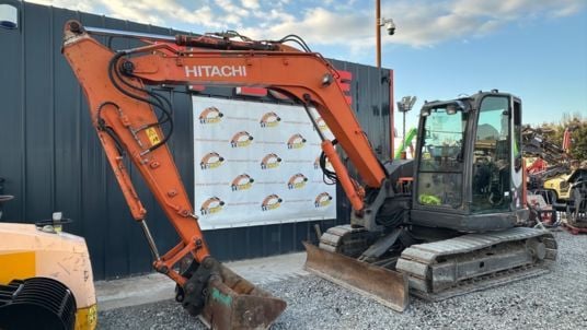 2011 Hitachi ZX85USBLCN-3 Crawler Excavator