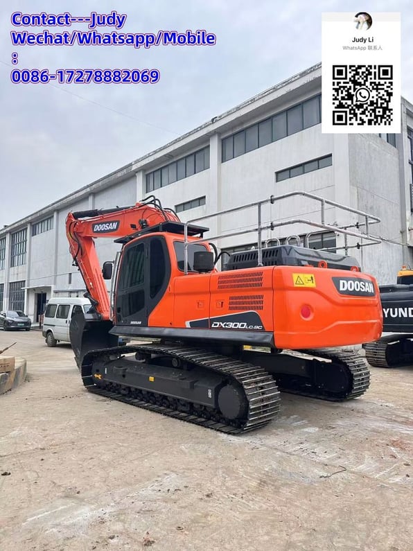 2021 Doosan DX300LC Crawler Excavator