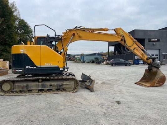 2015 Hyundai R125LCRD-9A Crawler Excavator