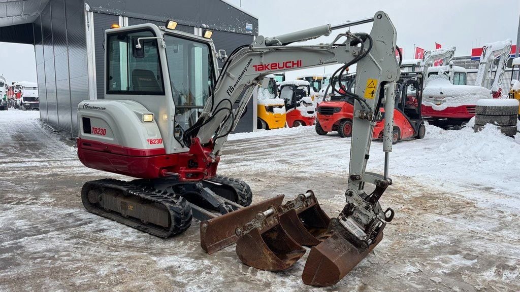 2017 Takeuchi TB230 Mini Excavator