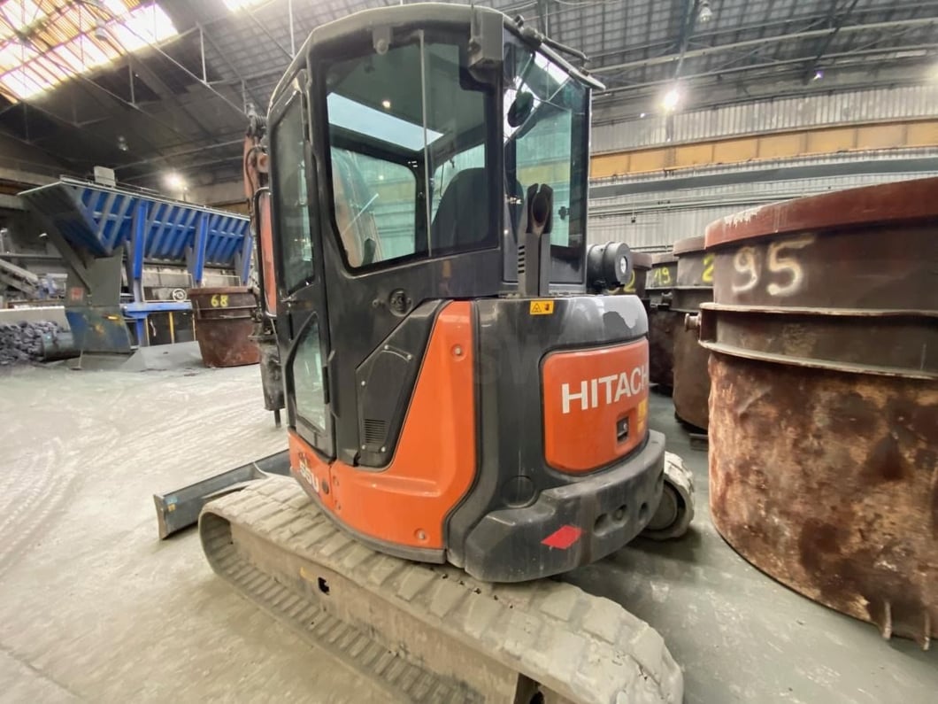 2021 Hitachi ZX55 Mini Excavator