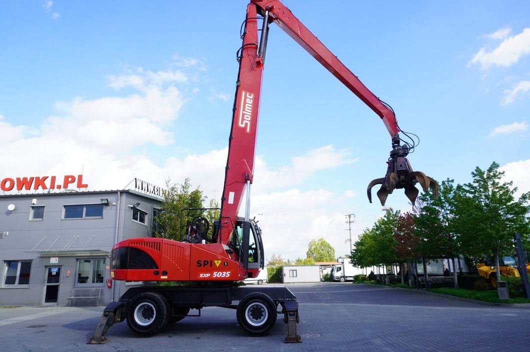 2017 Solmec EXP 5035 Wheel Excavator